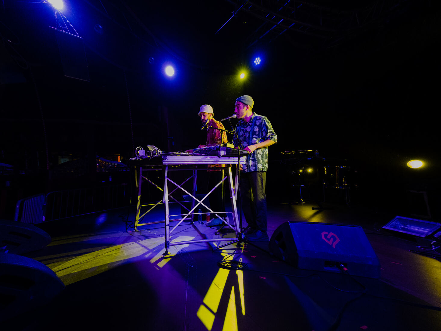 Duo musical sur scène